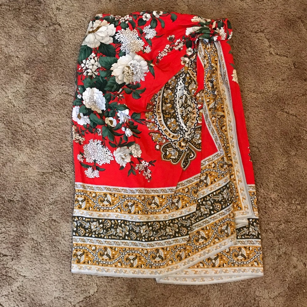 Valentino Floral Skirt